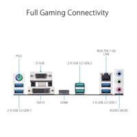 Asus PRIME B550M-K Moederbord Socket AMD AM4 Vormfactor Micro-ATX Moederbord chipset AMD® B550 - thumbnail