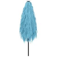 Parasol met stalen paal 223x223x213 cm blauw - thumbnail