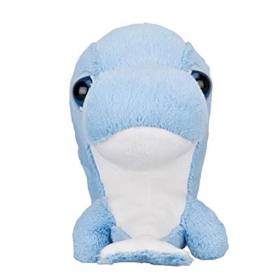 Knuffel Big Head Pluche Dolfijn, 21cm
