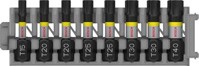 Bosch Accessories 2608522322 2608522322 T-bit T 15, T 20, T 25, T 30, T 40 1 set(s) Bosch Accessories 2608522322 2608522322 T-bit T 15, T 20, T 25, T 30, T 40 1 set(s)