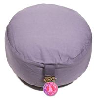 Yogi & Yogini Meditatiekussen Rond Katoen Grijs - 33 x 17 cm - thumbnail