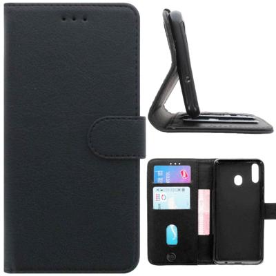 Samsung Galaxy M20 Hoesje Zwart met Standaard Samsung Galaxy M20 Hoesje Zwart met Standaard