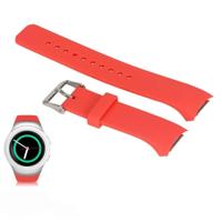 Effen kleur polsband horloge band voor Galaxy Gear S2 R720 (meloen rood) - thumbnail