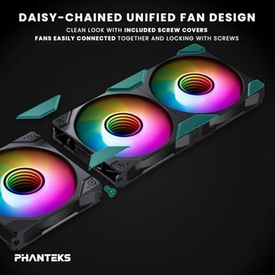Phanteks PH-F140M25_G2_DBK01_3P PC-ventilator