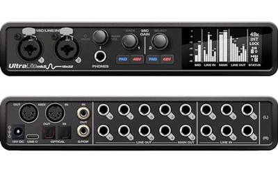 Motu UltraLite mk5 USB-C audio interface