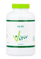 Vitamine K2 (MK7) + D3 60 Capsules - thumbnail