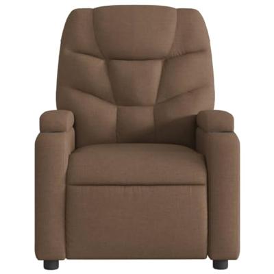 Fauteuil verstelbaar stof bruin Fauteuil verstelbaar stof bruin
