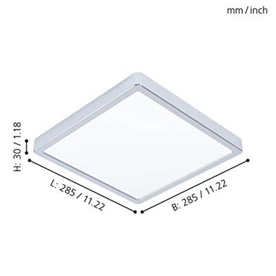 Eglo Led plafonnièreFueva 5 IP44 - 3000K - 99269