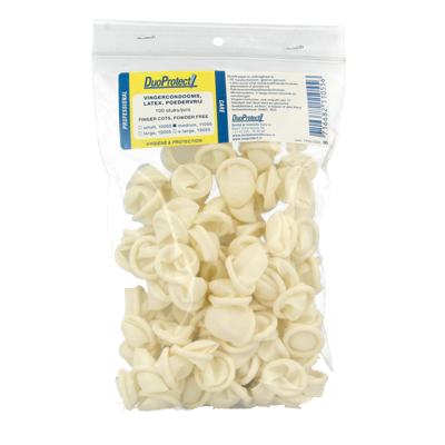 Vingercondoom maat M 100 Stuks