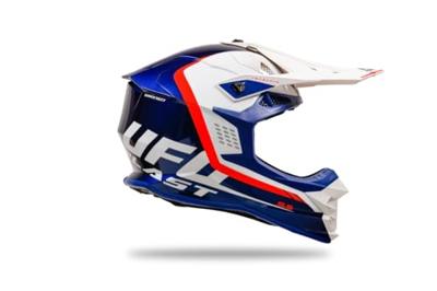 UFO PLAST crosshelm "intrepid helmet interpid l blue/white - thumbnail