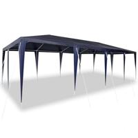 Partytent Blauw 800 x 400 x 266 cm Polyethyleen en Staal - thumbnail