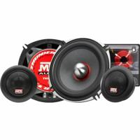 MTX TX650S Luidsprekerset 13 cm 2-weg 80 W RMS 4O aluminium chassis neodymium tweeter zijden dome-spoel TSV TIL - thumbnail