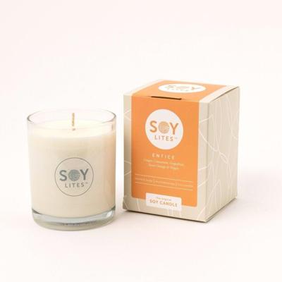 Soylites Soycandle Entice - Ginger, Cinnamon, Grapefruit, Sweet Orange & Pepper Soylites Soycandle Entice - Ginger, Cinnamon, Grapefruit, Sweet Orange & Pepper