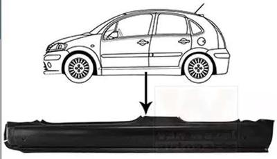 Plaat instaprand 0925103 Plaat instaprand 0925103