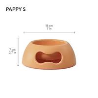 Voerbak voor honden United Pets Pappy Oranje Polypropyleen 350 ml - thumbnail