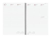 Agenda Finocam YEAR Zwart A4 21 x 29,7 cm 2026 - thumbnail