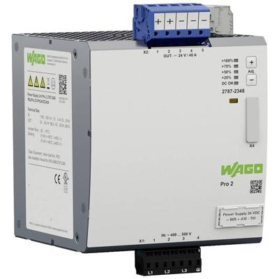 WAGO 2787-2348/000-030 Behuizing voor stroomvoorziening 40 A 960 W Inhoud 1 stuk(s)
