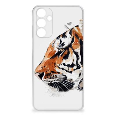 Smartphone hoesje Samsung Galaxy A15 Watercolor Tiger