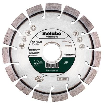 Metabo 628559000 Diamanten doorslijpschijf Diameter 125 mm Boordiameter 22.23 mm 1 stuk(s)