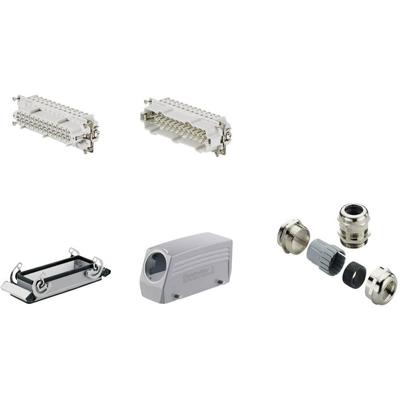 Weidmüller Connectorset RockStar® HDC HE 1712530000 1 stuk(s) Weidmüller Connectorset RockStar® HDC HE 1712530000 1 stuk(s)