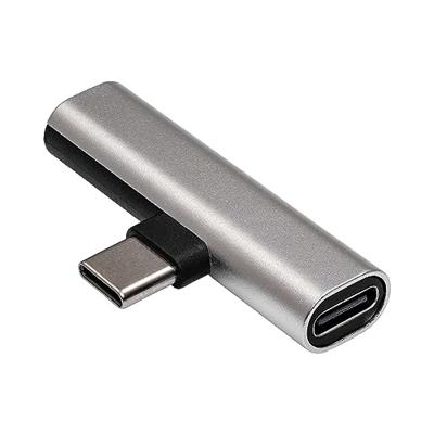 AKYGA Hoofdtelefoonadapter AK-AD-71 USB type C naar USB type C/Jack 3,5 mm voor Android, DAC converter chip Hi-Fi Audio