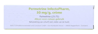 InfectoPharm Permetrine Crème