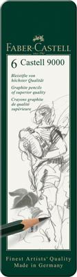 Faber-Castell Faber castell fc-119063 potlood 9000 bliketui a 6 stuks