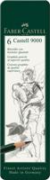 Faber-Castell Faber castell fc-119063 potlood 9000 bliketui a 6 stuks - thumbnail