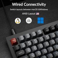 Keychron V1 8K QMK brown toetsenbord - thumbnail