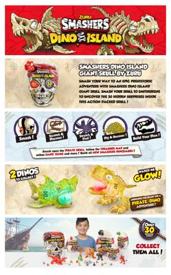 Smashers Dino Island Giant Skull Series 1