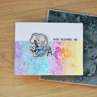 Ranger Ink Ranger • simon hurley create. background stamp watercolor - thumbnail