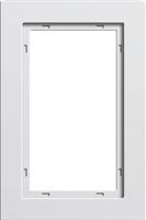 Gira afdekraam wit glanzend E2 1,5VD 100129 - thumbnail