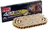 RK Chain 420 mxz 134 c gold/gold open - thumbnail