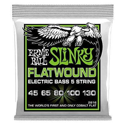 Ernie Ball 2816 5-snarenset Regular Slinky Flatwound Bass