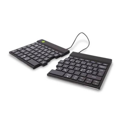 R-GO Tools Split Break Toetsenbord Bluetooth QWERTY, Nordic Zwart Ergonomisch