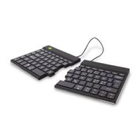R-GO Tools Split Break Toetsenbord Bluetooth QWERTY, Nordic Zwart Ergonomisch - thumbnail
