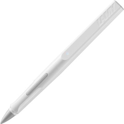 LAMY safari note+ white iPad Pen - Stylus Pen met Palm Rejection, kantelgevoeligheid & ergonomische grip - compatibel met verschillende iPad-modellen & generaties - batterijlevensduur tot 10 uur