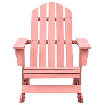 VidaXL Schommelstoel adirondack massief vurenhout roze VidaXL Schommelstoel adirondack massief vurenhout roze