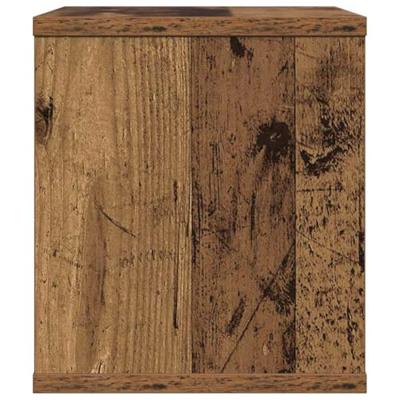 VidaXL Bureau organizer oudhout 36 x 26 x 29,5 cm bewerkt hout