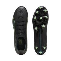 PUMA Ultra 6 Match Gras / Kunstgras Voetbalschoenen (MG) Zwart Donkergroen Lichtgroen - thumbnail