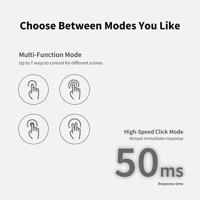 Aqara Draadloze wandschakelaar WRS-R02 Wit Apple HomeKit - thumbnail