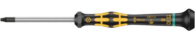 Wera 1567 TORX® BO ESD Kraftform Micro Schroevendraaier met Boring, TX 8 BO x 60 mm - 05030114001