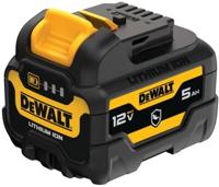 DeWALT DCB126G Accu 5.0Ah 12V XR - Olie- & Schokbestendig - thumbnail