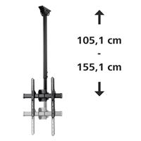 Hama TV-plafondbeugel 81,3 cm (32) - 165,1 cm (65) Kantelbaar, Zwenkbaar - thumbnail