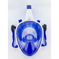 Snorkelmasker blauw-wit - thumbnail