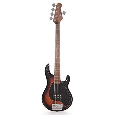 Sterling by Music Man StingRay Ray35 Vintage Sunburst 5-snarige elektrische basgitaar
