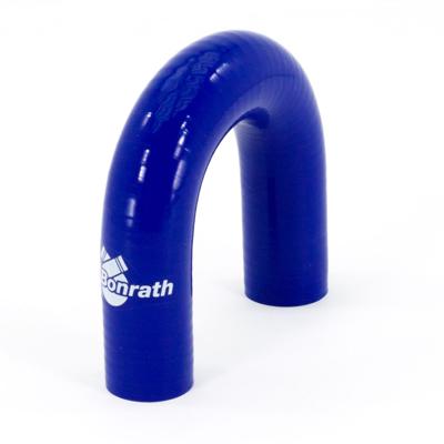 Bonrath siliconen slang Ø32 mm 50 mm 180° blauw