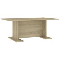 VidaXL Salontafel 103,5x60x40 cm bewerkt hout sonoma eikenkleurig - thumbnail