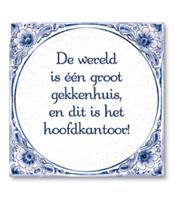 Paperdreams tegel - gekkenhuis - thumbnail