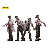 Zombie Dark Source Action Figures 4-Pack Scientists (Male) 8 cm - thumbnail